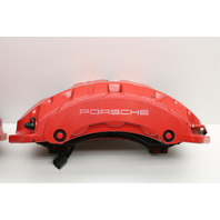 11-18 Porsche Cayenne Turbo / GTS Front Brake Calipers Brembo Red Pair OEM