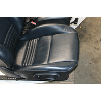 1999-2004 Porsche 911 Boxster Sport Seat Seats Pair Front Blue NOTE