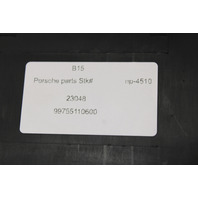 2006 2007 2008 Porsche 911 997 Turbo C4S Trunk Dvd Changer Trim Cover - 99755110600 OEM