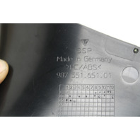 2006-2012 Porsche Cayman Trunk Compartment Corner Trim Left - 98755165101 OEM