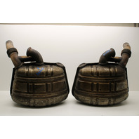 2001-2004 Porsche 911 996 C4S EXhaust Muffler Right Left Pair Modified Bypass OEM