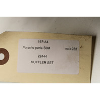 2001-2004 Porsche 911 996 C4S EXhaust Muffler Right Left Pair Modified Bypass OEM