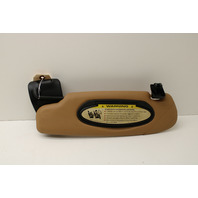 2006-2012 Porsche 911 997 Convertible Sun Visor Left Beige OEM