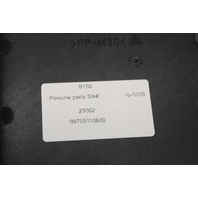 2006 2007 2008 Porsche 911 997 Turbo C4S Trunk Dvd Changer Trim Cover - 99755110600 OEM