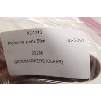 2005-2008 Porsche 911 997 Boxster Cayman 987 Side Marker Lights Pair Clear Pair OEM