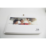 2017 Porsche Cayman 718 Owner Manual And Case OEM