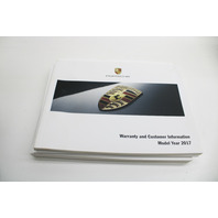 2017 Porsche Cayman 718 Owner Manual And Case OEM