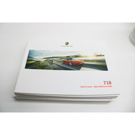 2017 Porsche Cayman 718 Owner Manual And Case OEM