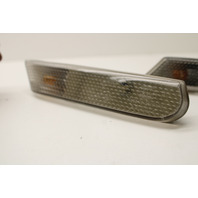 Porsche 911 Boxster Front Side Marker Signal Light Lamp Clear Set OEM