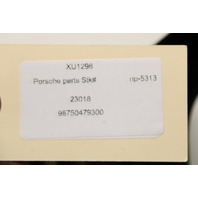 2005-2012 Porsche Boxster Cayman Rocker Panel Mud Flap Guard Left OEM