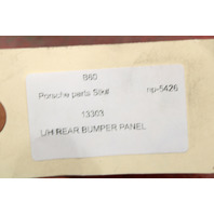 1978-1989 Porsche 911 Rear Bumper Extension Panel Left Driver OEM