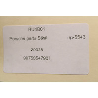 2001-2005 Porsche 911 996 Turbo C4S Rear Bumper Guide Heat Shield Left Driver OEM