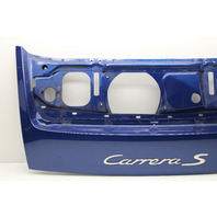 2009-2012 Porsche 911 997.2 Engine Lid Bare Aqua Blue OEM