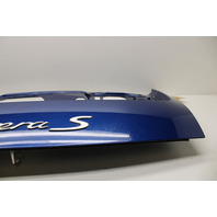 2009-2012 Porsche 911 997.2 Engine Lid Bare Aqua Blue OEM