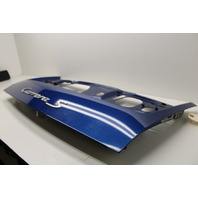 2009-2012 Porsche 911 997.2 Engine Lid Bare Aqua Blue OEM