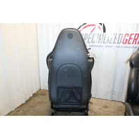 1999-2004 Porsche 911 Boxster Sport Seat Seats Pair Front Black NOTE