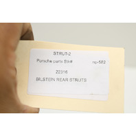 1997-2004 Porsche Boxster Bilstein B6 HD Rear Strut Shock Spring Pair Right Left OEM