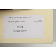 1982 Porsche 911 Targa Front Door Glass Right OEM