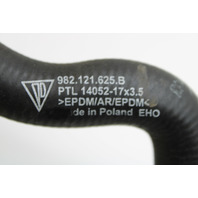 2017 Porsche Cayman 718 Engine Coolant Reservoir Hose - 982121625B OEM