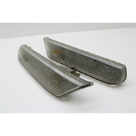 Porsche 911 Boxster Front Side Marker Signal Light Lamp Clear Set OEM