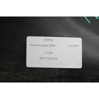 2013-2015 Porsche Boxster 981 Radiator Air Intake Duct Left - 98157532200 OEM