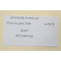 2005-2012 Porsche 911 Boxster Cayman Hood Latch Trunk Trim 99750481105 OEM