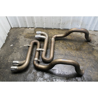 1999-2004 Chevrolet Corvette C5 LS1 Dual Muffler Delete Tail Pipe Bypass Pair OEM
