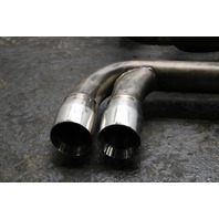 1999-2004 Chevrolet Corvette C5 LS1 Dual Muffler Delete Tail Pipe Bypass Pair OEM