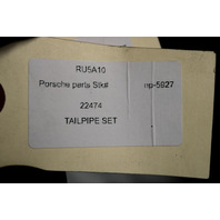 1999-2004 Chevrolet Corvette C5 LS1 Dual Muffler Delete Tail Pipe Bypass Pair OEM