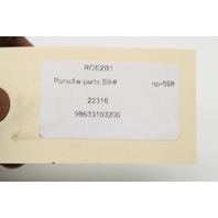 1998-2004 Porsche Boxster Right Rear Strut Brace 98633103200 OEM