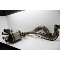 2017-2022 Porsche Boxster Cayman 718 Exhaust Muffler Pair Set Boysen Valved Right Left OEM