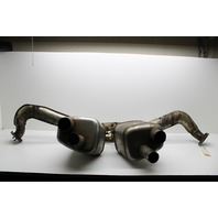 2017-2022 Porsche Boxster Cayman 718 Exhaust Muffler Pair Set Boysen Valved Right Left OEM