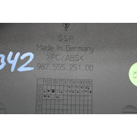 2006-2012 Porsche Cayman Rear Trunk Latch Trim Cover - 98755525100 OEM