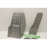 1990-1998 Porsche 911 964 993 Rennline Pedal Set Gas Brake Clutch Dead Pedal