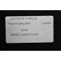 2001-2004 Porsche 911 996 C4 C4S Turbo Spare Tire Cover OEM