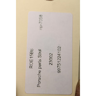 2005-2012 Porsche 911 997 Engine Lid Rear Upper Spoiler OEM