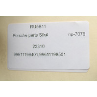 2002-2004 Porsche 911 996 Eisenmann Valved Sport Exhaust Mufflers Pair OEM