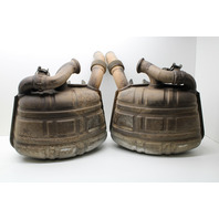 2002-2004 Porsche 911 996 Eisenmann Valved Sport Exhaust Mufflers Pair OEM