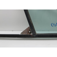 1982 Porsche 911 Targa Front Door Vent Window Frame Glass Left Driver - 91154201943 OEM