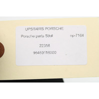 1991-1994 Porsche 911 964 Center Tail Light Reflector Has Damage - 96463116000 OEM