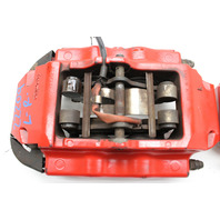 2008 2009 2010 Porsche Cayenne Gts Rear Brake Caliper Set Pair Brembo Red - 95535242151 OEM