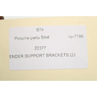 2017-2022 Porsche 911 Boxster Cayman Front Fender Support Bracket Brace Pair OEM