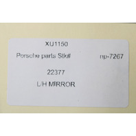 2017 2018 2019 Porsche Boxster Cayman Door Mirror Left Rear View - 982972235C OEM