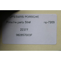 2017-2022 Porsche Boxster Cayman Dash Dashboard - 982857003F OEM