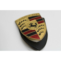 Porsche 911 Boxster Cayman Front Hood Emblem Crest Emblem Badge OEM