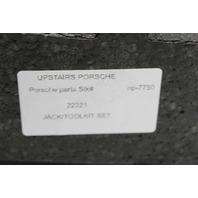 2003 2004 2005 2006 2008 2009 2010 Porsche Cayenne Jack Tool Kit Foam - 7L0012113 OEM