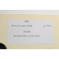 1990-1994 Porsche 911 964 Right Door Latch Pivot Rod Arm 91153107602 OEM Used