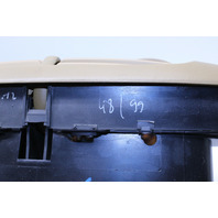 1999-2001 Porsche 911 996 Radio Bezel Dash Vent Switches Leather Complete Savanna OEM