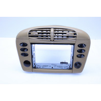 1999-2001 Porsche 911 996 Radio Bezel Dash Vent Switches Leather Complete Savanna OEM