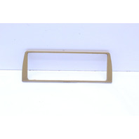 1999-2001 Porsche 911 996 Radio Bezel Dash Vent Switches Leather Complete Savanna OEM